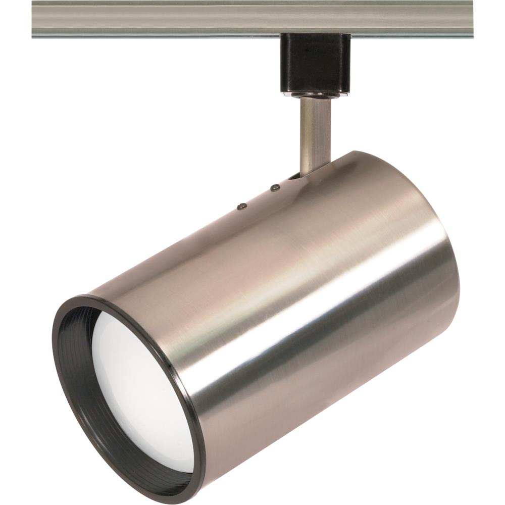 Nuvo Lighting TH308  1 Light - R30 - Track Head - Straight Cylinder in Brushed Nickel Finish
